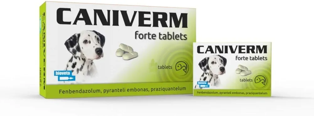 Caniverm Deworming Forte Tablets For Dogs and Cats