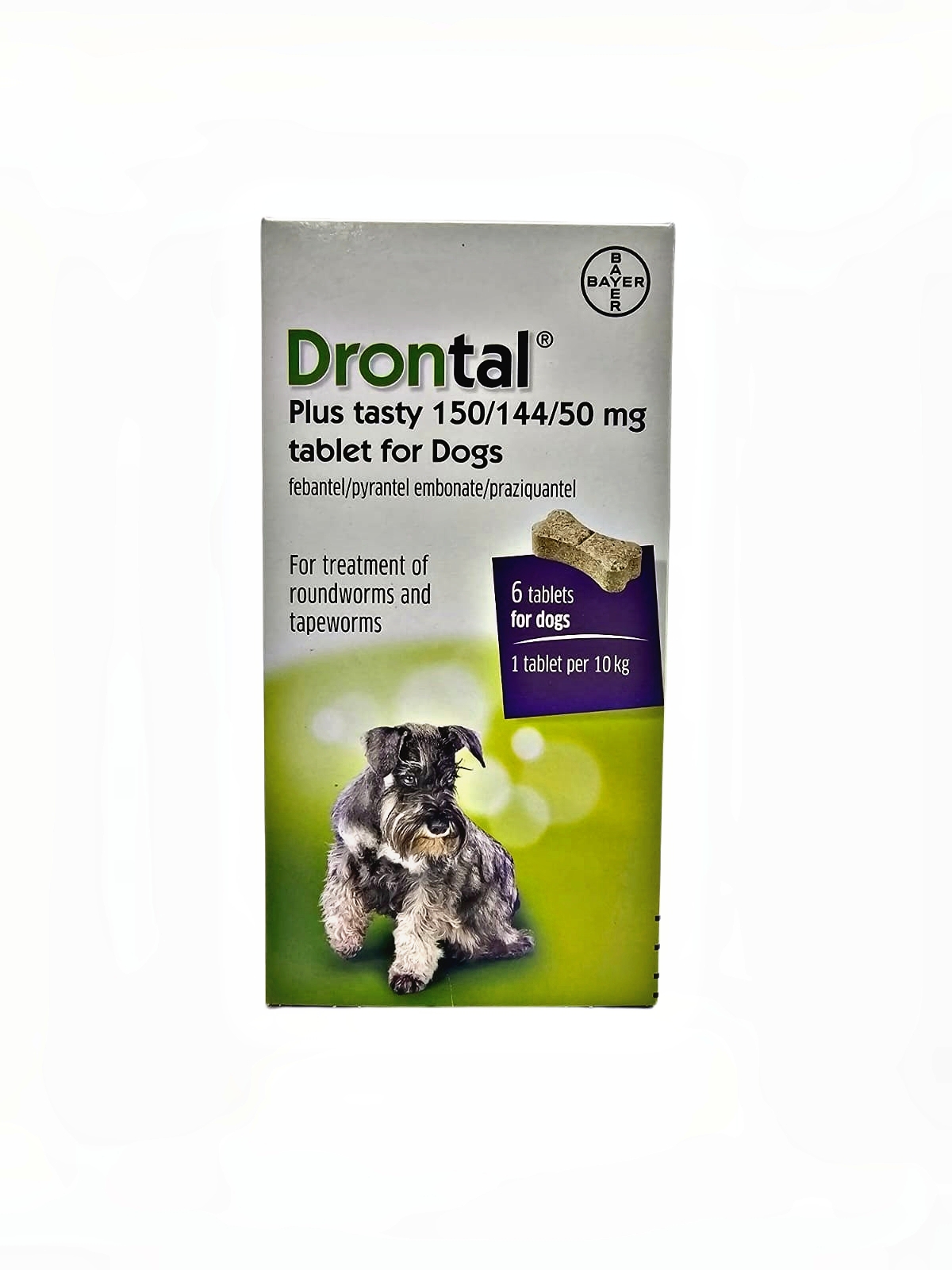 Drontal Dogs 1 Bone Tablet 150/144/50mg