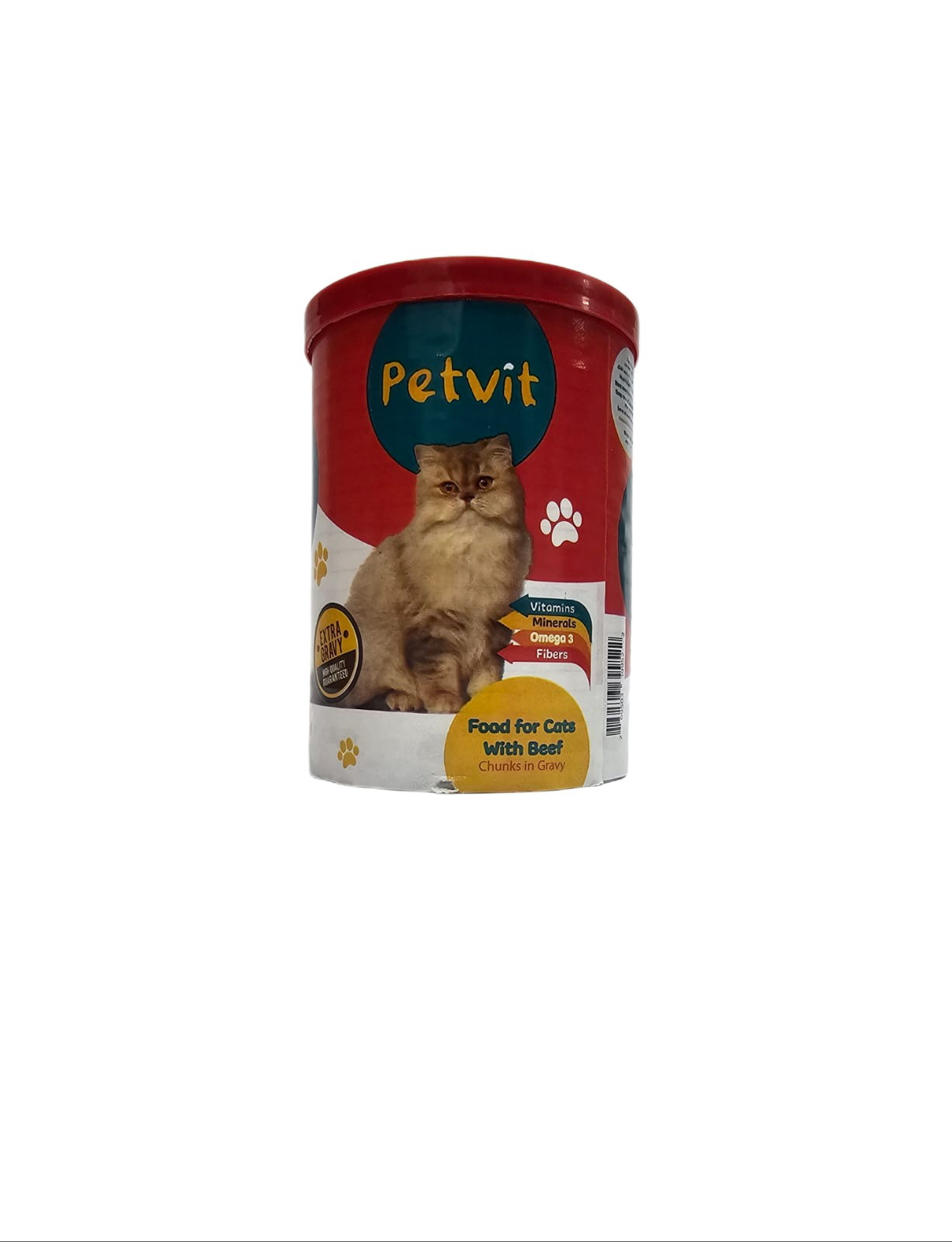 Petvit Cans Pate for Cats with Beef 400g